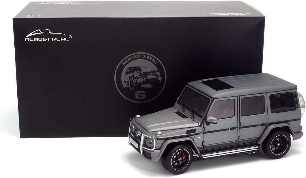Almost Real Mercedes-AMG G 65 (W463) - 2017 Exclusive Edition - Monza Grey Magno 1/18 Scale Complete Diecast Car 820607