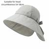 Thin Fisherman Hat Foldable Sun Hat Fashionable Summer Cap  Women