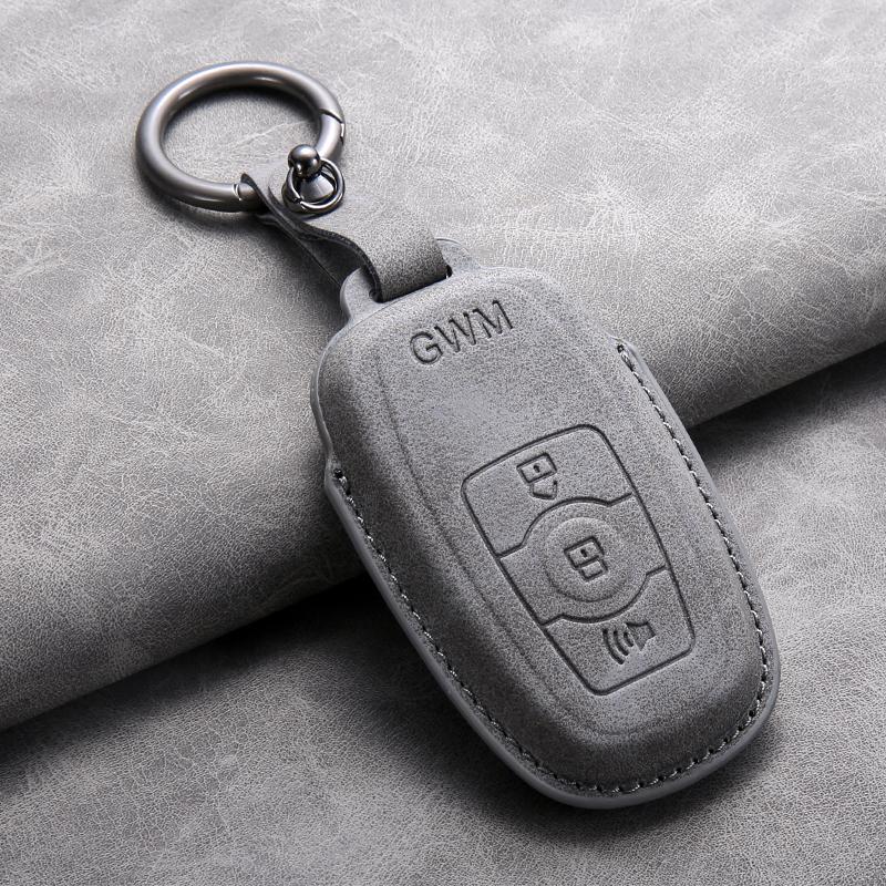 For Haval To Genesis Car Smart Key Case Cover Key Pack Remote Protection Sleeve Buckle Rope Special Accessories Multi Styles