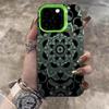 Retro floral pattern totem suitable for Apple iPhone 16, iPhone 17, new 15, premium 14, 13, creative 12 cases