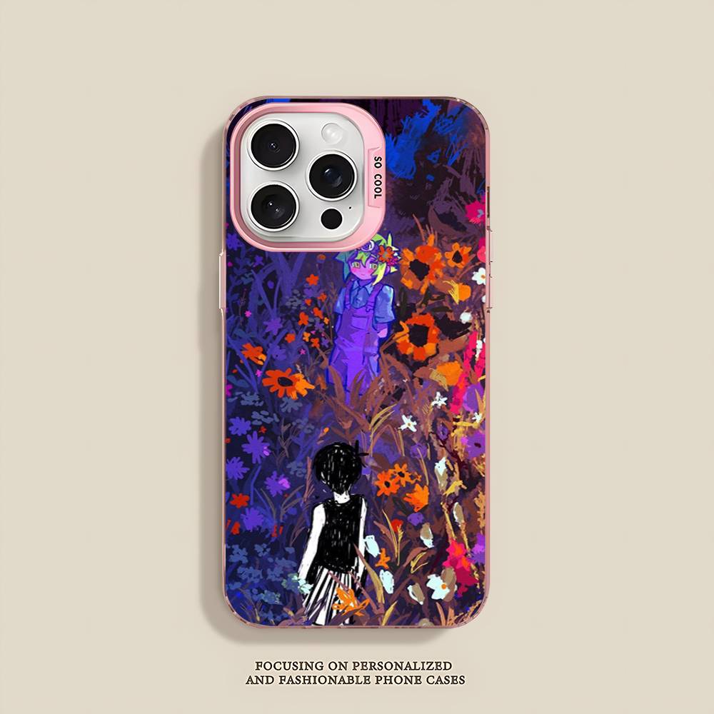 Чехол для телефона O-Omori Game для iPhone 17 16 Plus Pro Max 15 14 13 12 11 Матовые Цветные Чехлы