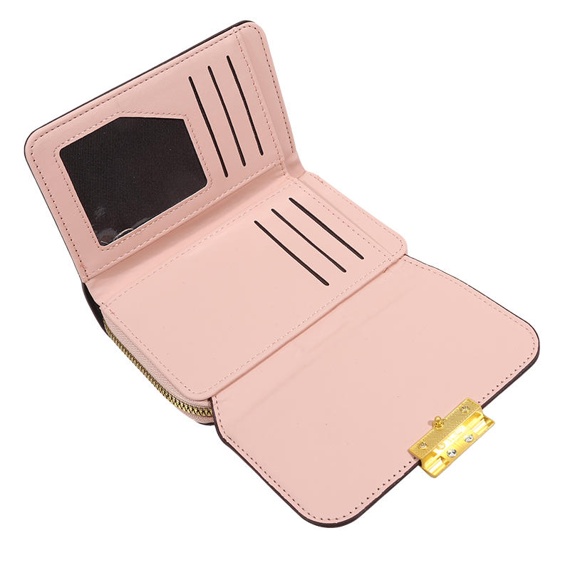 Многофункциональный кошелек Модный Универсальный Простой Милый Подходящий ко всему Кошелек для монет Трехсложный Держатель для карт Кошелек Высокое качество