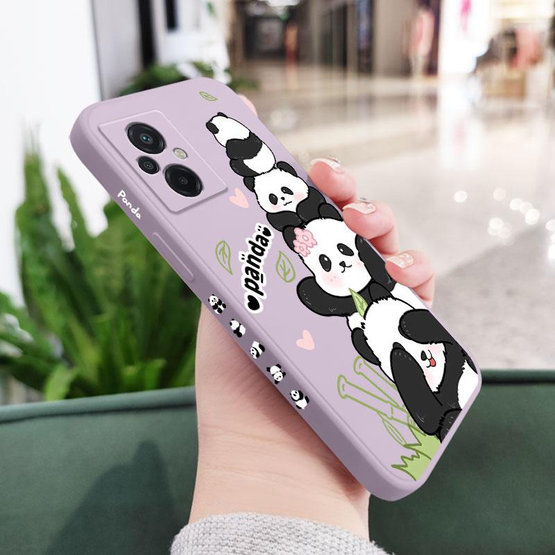 Panda House Phone Case For Xiaomi Poco F7 X7 X6 M5 M5S F5 X5 F4 X4 M4 F3 M3 X3 F2 Pro X2 4G 5G GT NFC Silicone Cover