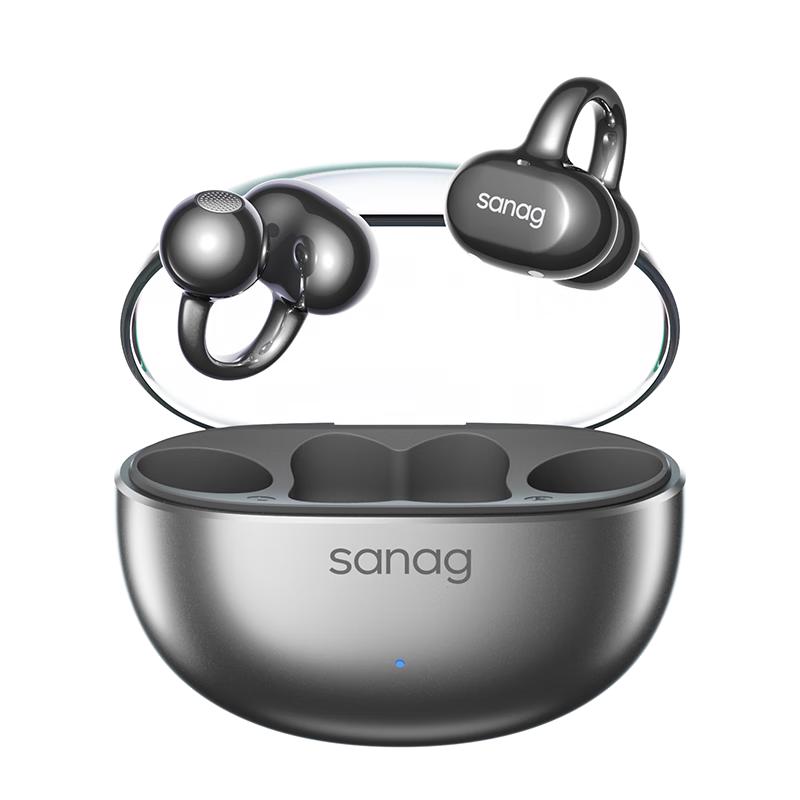 Bluetooth-гарнитура SANAG S6S Nova с клипсой для уха