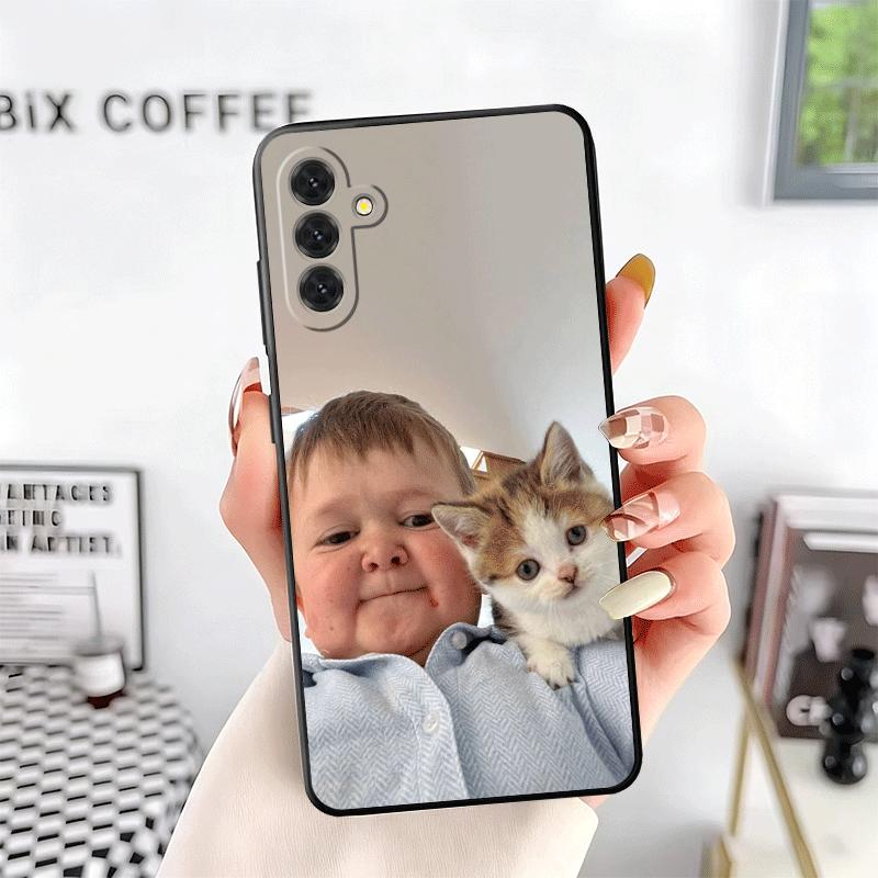 Funny Babaite Hasbulla Soft Phone Case for Samsung A17 A37 A57 A16 A26 A36 A56 A15 A25 A35 A55 A14 A24 A34 A54 A13 A23 A33 A53 A