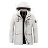 Hooded Jacket Men, In Spring and Autumn, Outdoor Windbreaker Jackets, Mid-length, Windproof, Warm Clothing