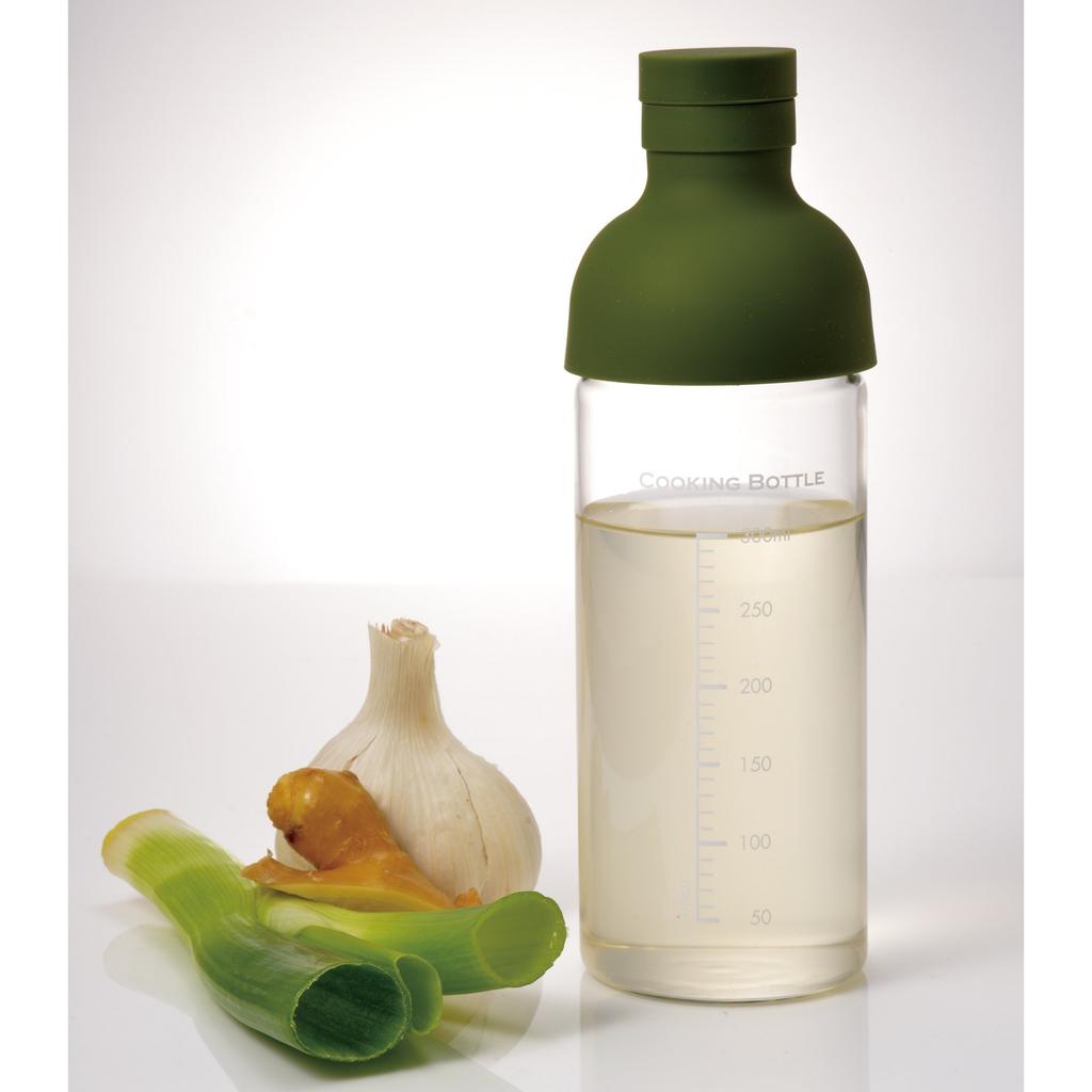 Hario Бутылка для готовки 300 мл Оливково-зеленая Сделано в Японии CKB-300-OG