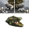 Уличный крокодил голова двор пруд плавающие животные украшения бассейн парк сад украшения Orn G8Q2
