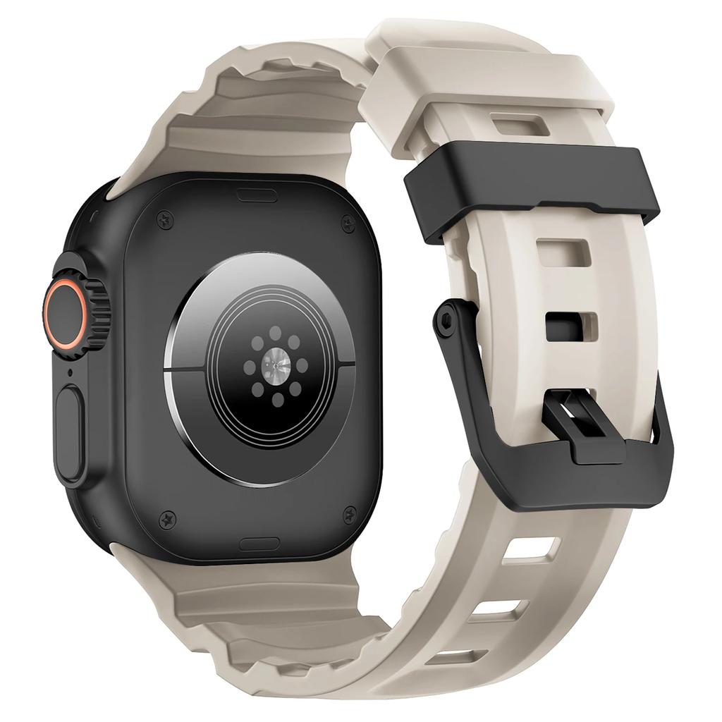 Trail Silicone Strap for Apple Watch Ultra 2 49mm Band Series 10 9 8 7 46mm 45mm Sport Breathable Bracelet iWatch 6 5 4 SE 44mm 42mm Bracelet