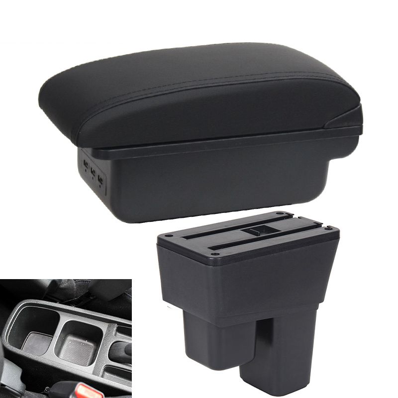 Эргономичный подлокотник-бокс для Honda Jazz/Fit 2008-2013 с USB и отделением для хранения