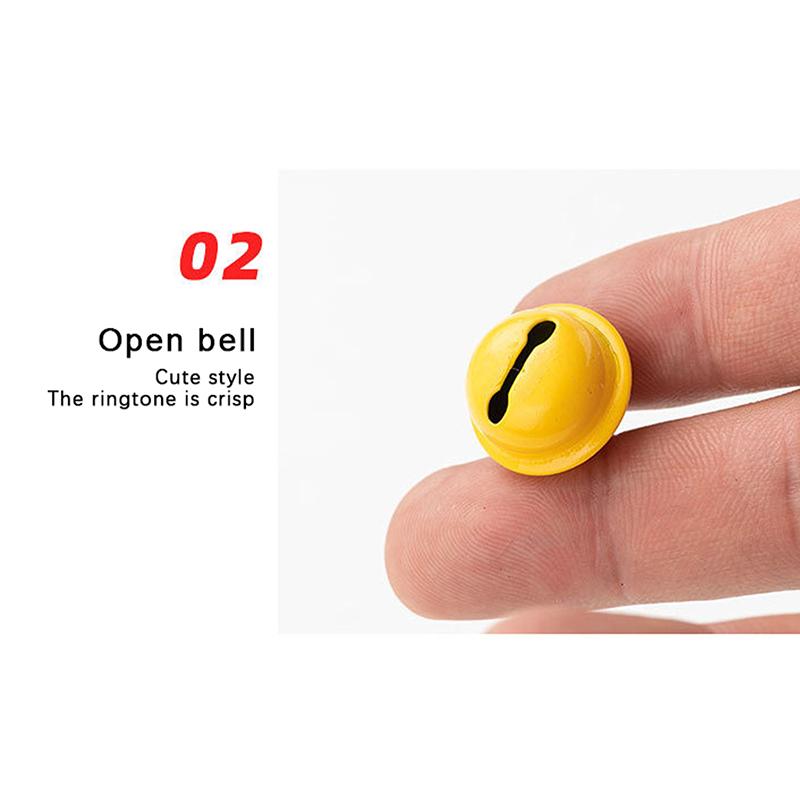 10 шт. 22 мм Красочные Расписные Бубенчики Металлические Круглые Мини Колокольчики Украшения Декор Подвески для Рождества DIY Поделок