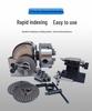 Universal 6.5" Dividing Head for Precision Milling Machines - Dual-Use Vertical & Horizontal Divider with Tilting Chuck and 160mm Dividing Plate