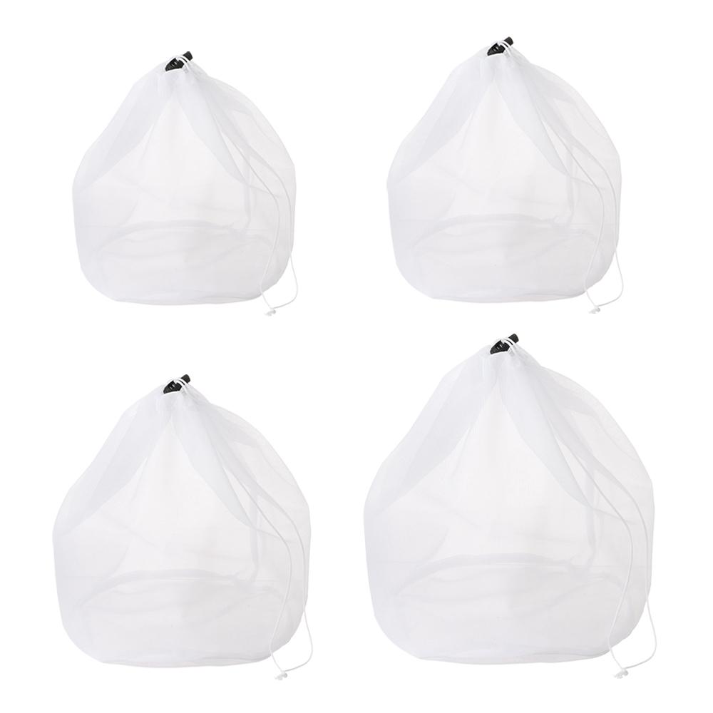 Прочный нейлон 4 размера, сумка для стирки на шнурке, сумка для хранения белья, сумка для хранения