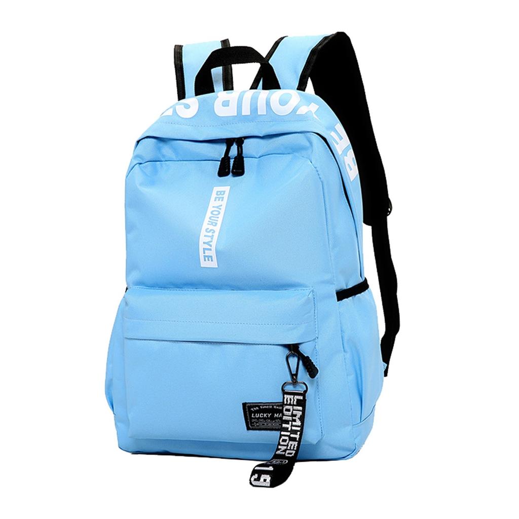 2025 New Style Backpack Unisex Junior High School and High School Students Backpack Large Capacity Korean Style Campus Canvas Double Shoulder Bag.