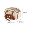 Toast Shaped Pet Tote Carrier Bag Breathable Foldable Portable Handbag for Outdoor Travel Stylish Pet Bag for Small Cats  Dogs