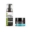 Bright Night Kit - Пенящееся средство для умывания - Для чувствительной кожи - 150 мл | Удержание влаги | с керамидами и ночным кремом - De-tan