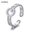 Классическое кольцо Lindon из медного сплава с синтетическим жемчугом, женские украшения, свадебный подарок, вечеринка