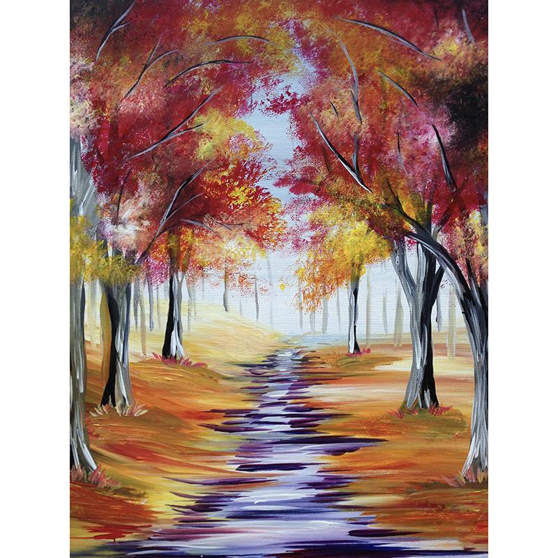 DIY Дерево 5D алмазная живопись полная круглая дрель живописная Алмазная вышивка крестиком наборы мозаики из смолы настенное искусство домашний декор