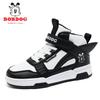 Babu Bean Classmate Girls Mesh Leather Medium and Older Children's Board Shoes Casual Versatile Spring and Autumn Children's Sneakers Boys