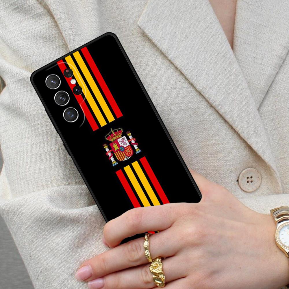 Чехол для телефона с гербом Испании для Samsung Galaxy S26 Ultra S25 S24 S23 S22 S21 S20 Note10