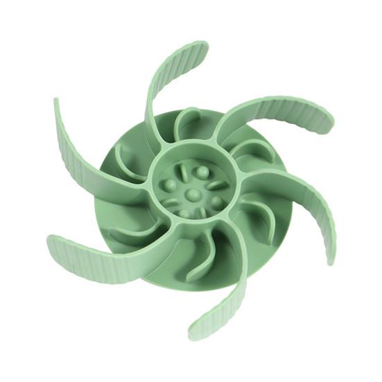 Силиконовая вставка в миску для собак с присосками для медленного кормления, пищевой класс