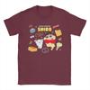 Crayons ShinChans T Shirt Unisex 100 Cotton Casual TShirts O Neck  Tee Shirt Short Sleeve Tops Gift Idea