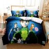 3D Cartoon Ben10 Duvet Cover with Pillow Cover Bedding Set Printed Bed Set With Pillowcase Soft Queen King Size Bedclothes Home