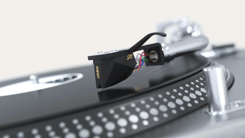 Ortofon 2M Black Предварительно установленный картридж Ortofon MM Стерео Головка Shell Установлена Твердая Игла Shibata Только для прослушивания SH-4Black