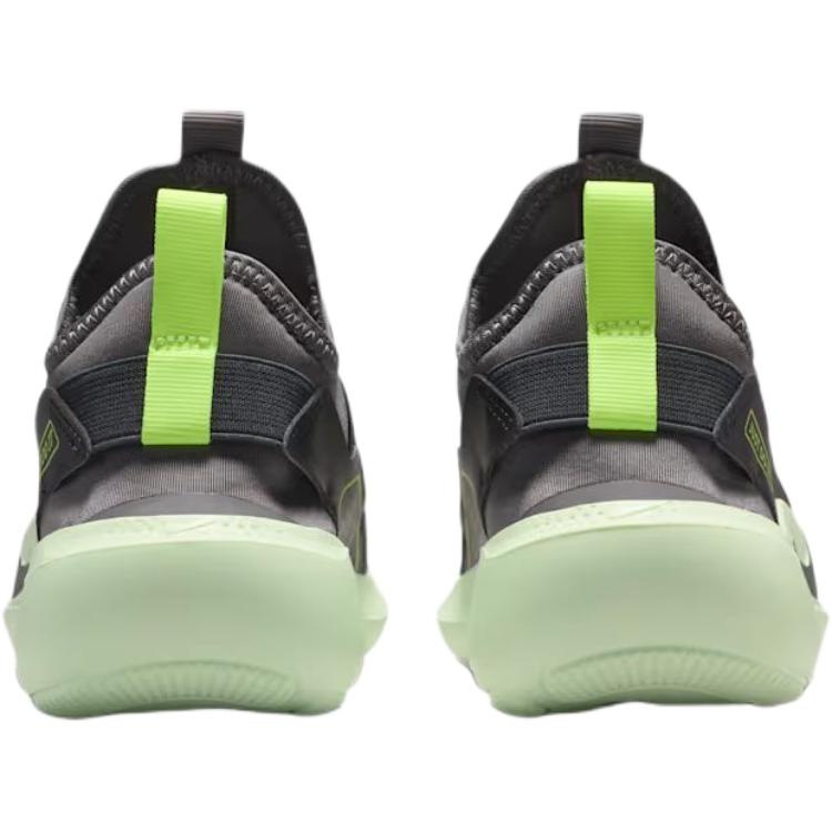 Nike Кроссовки для бега унисекс для детей Flex Runner 4 с поддержкой и возвратом энергии, низкие, темно-серый/черный, IF2893-007