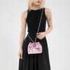Trend Drawstring Bucket Bag Bag Женская сумка через плечо с заклепками Высококачественная универсальная сумка-мессенджер