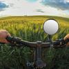 Universal Cycling Mirror Positioning System Wide Angle View ABS Housing For Road Visibility Protection