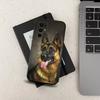 German Shepherd Dog For Samsung Galaxy A73,31,71,53,32,72,Note,22,41,8,9,52,J7,Soft Black Silicone Cover Case