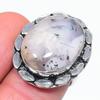 Natural Dendrite Opal Gemstone 925 Sterling Silver Jewelry Ring Size 8.5 L2n37