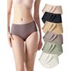 [Sheepyo] бесшовные шорты женские комплект из 6 предметов бесшовные брюки нижнее белье бесшовное Не врезается Не шьется Не затягивается для женщин трусики женские