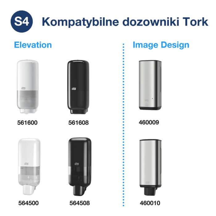 Tork 424218 Extra Alcohol Liquid For Hygienic And Surgical Hand Disinfection S4 1000
