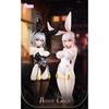 Фигурка QINGCANG Bunny Girls Black Rabbit в масштабе 1/6, изготовлена ​​из ПВХ и АБС-пластика, раскрашена, в сборе.