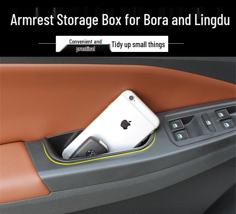 Volkswagen New Bora Lingdu 16-25 Center Console Armrest Storage Box