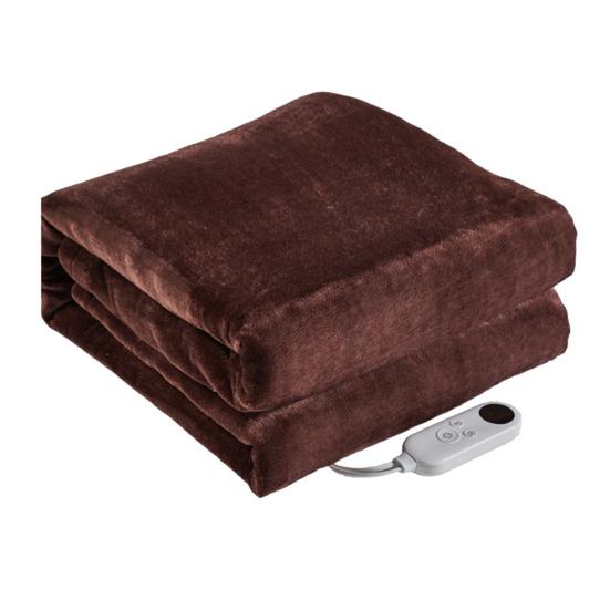 Электрическое одеяло с регулируемой температурой, быстрый нагрев, плюшевое фланелевое одеяло с подогревом, постельное белье для спальни, для холодной погоды