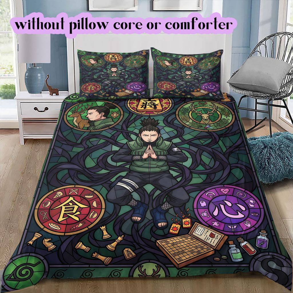 Naruto anime Soft and Comfortable Duvet Cover, Children's Bedding Set Gift, Extra Large Size, Various Sizes Available