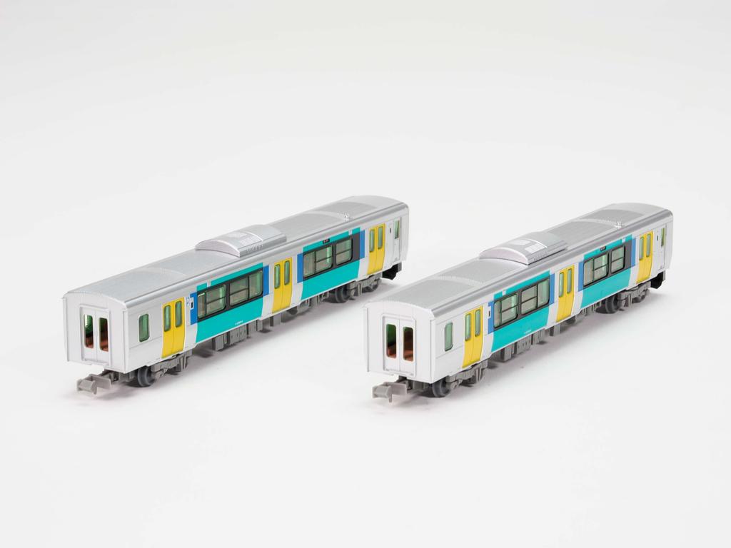TOMYTEC Railway Collection JR Kiha E131/E132 Suigun Line 2-Car Set Diorama Supplies 336358