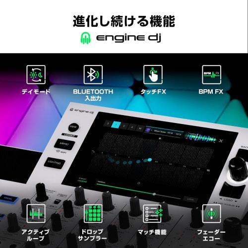 Denon DJ SC LIVE 4 Standalone DJ Controller with Stem Separation, 4-Deck DJ Equipment, Wi-Fi Streaming, Built-in Speakers, Serato DJ Pro Virtual DJ Co