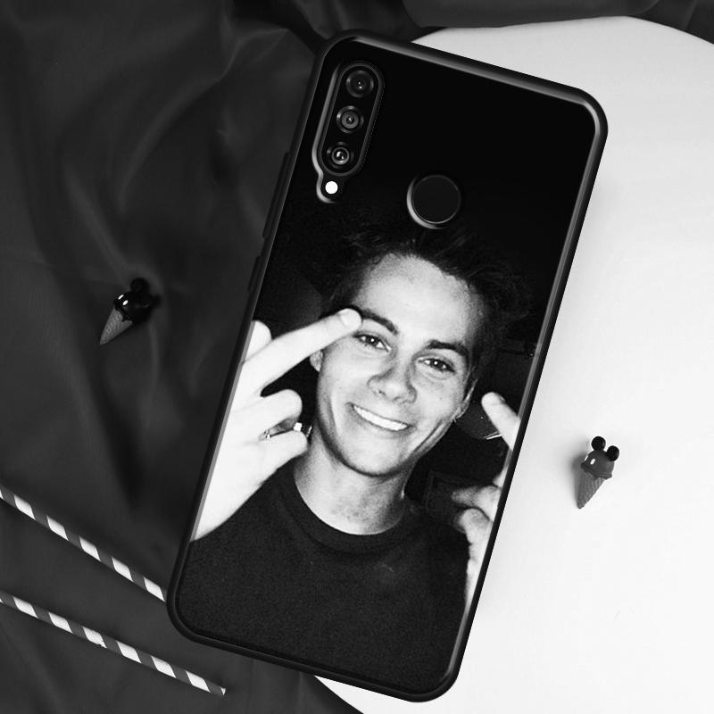 Чехол Dylan O'Brien Teen Wolf для Huawei Nova 12i 11i 8i 12s 9 10 SE Y90 Y60 Y70 Y72 Y61 Y91 P20 P40 P30 Lite P60 Pro