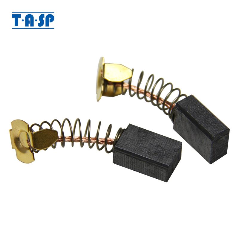 TASP 5 Pairs 15x10x6mm Carbon Brushes for Makita CB100 CB101 CB102 CB103 CB108 CB114 CB124 181030-1 191945-4