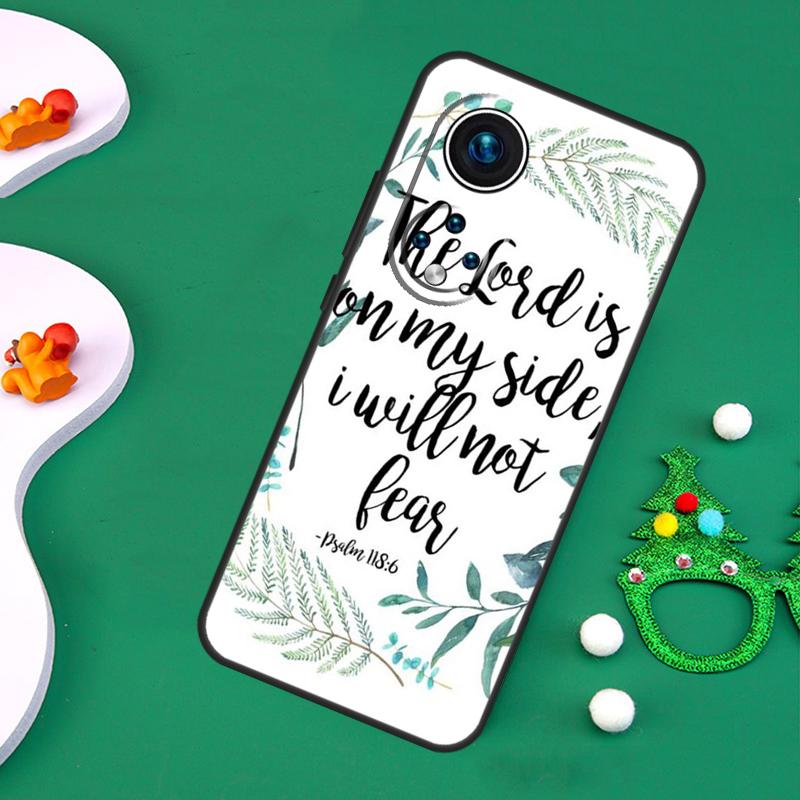 Bible Verse Quotes Case For Honor 200 Lite 50 70 90 X9c X9b X9a X8a X8b X7a X6a X8 X9 Magic 7 5 6 Pro Cover