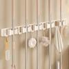 Removable Suction Cup Mop Holder Space Aluminum Mop Broom Holder Broom Hanger  Bathroom