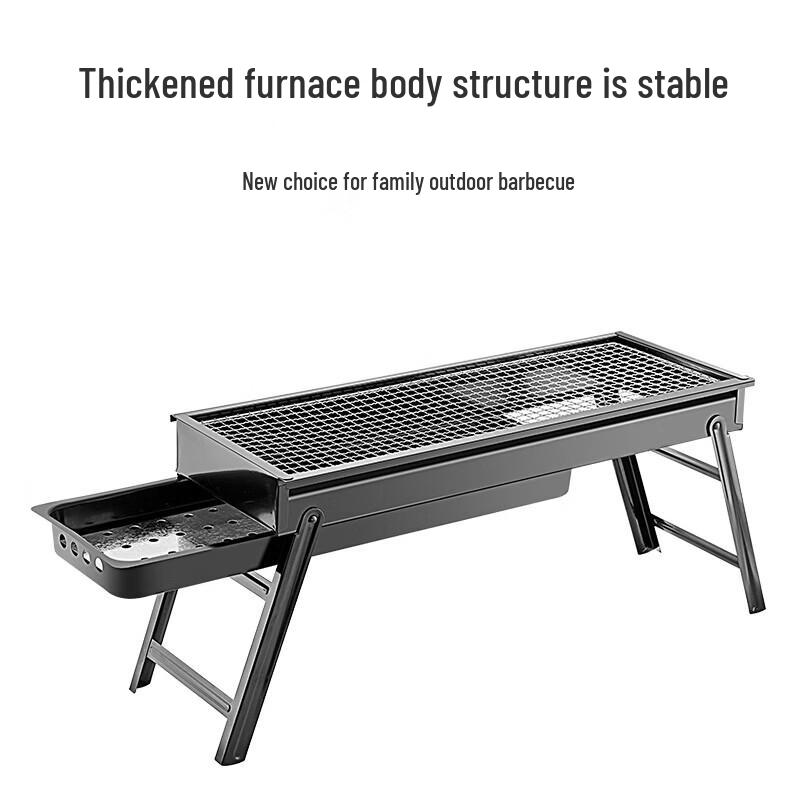 GUAIKEAI Portable Foldable Charcoal BBQ Grill