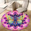 Colorful Butterfly Office Carpet Chair Mats, Home Decor, Sofa Rug, Office Carpet Gift for Bedroom, Living Room, Various Rooms1118165a