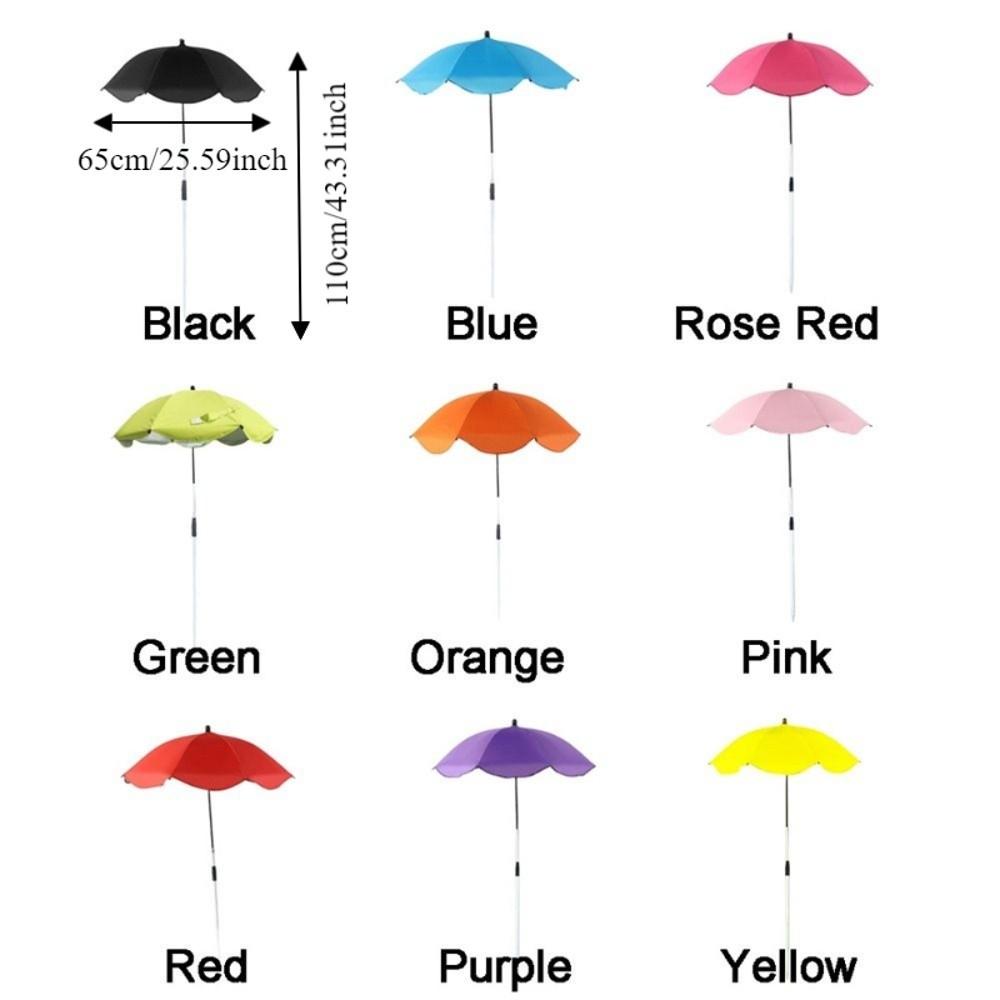 65cm Plants Shade Cover Adjustable Garden Umbrella Shade Outdoor Sunblock Cover Balcony