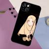 Islamic Hijab Girl Queen Silicone Case For IPhone 18 17 14 13 12 11 15 Pro Max 16 Plus 12 13 Mini 16e 17 Air Back Cover