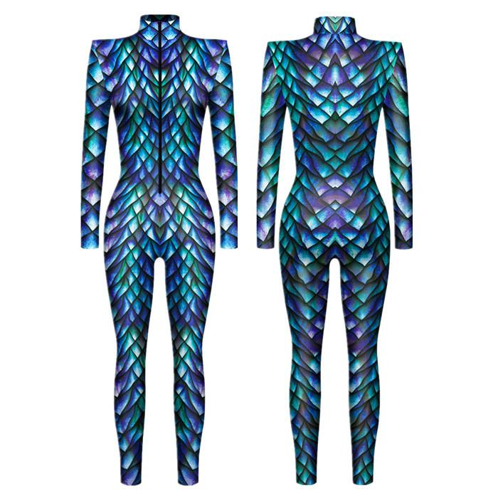 Fantasy European Cosplay Jumpsuit With Cotton Blend Fabric For Kids And Adults
